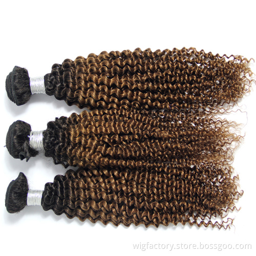 color curly bundles human hair with closure,cuticle aligned hair virgin raw hair,wholesale human hair bundle virgin hair vendor